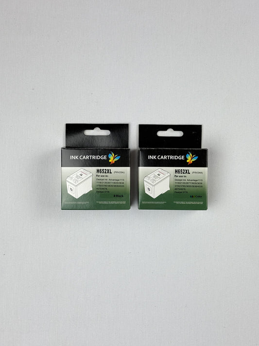 HP 652XL BK (F6V25AE)